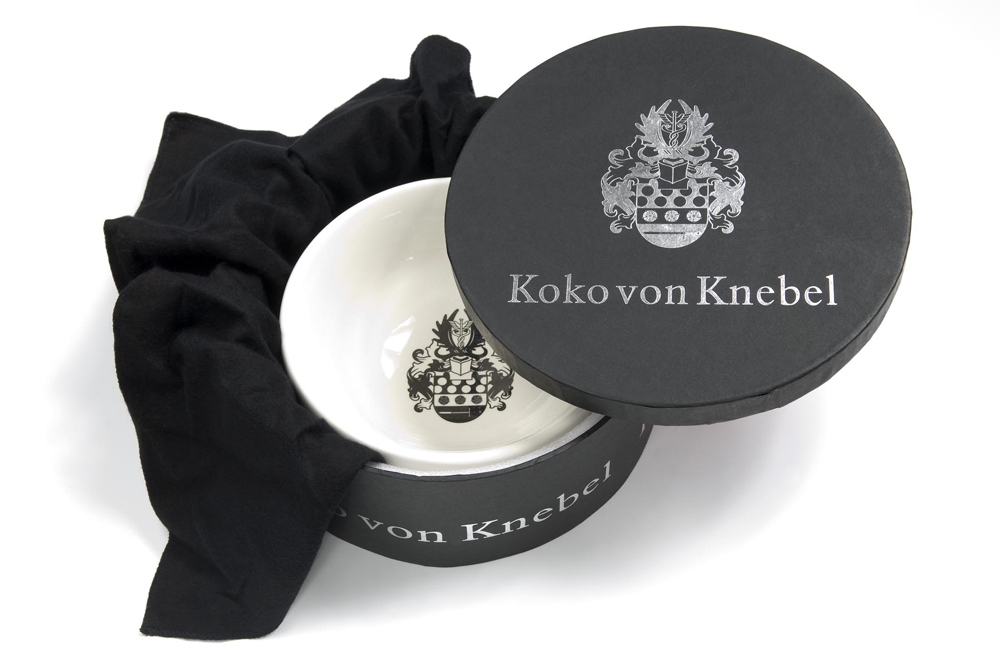 Koko von Knebel – Crest Bowl With Sterling